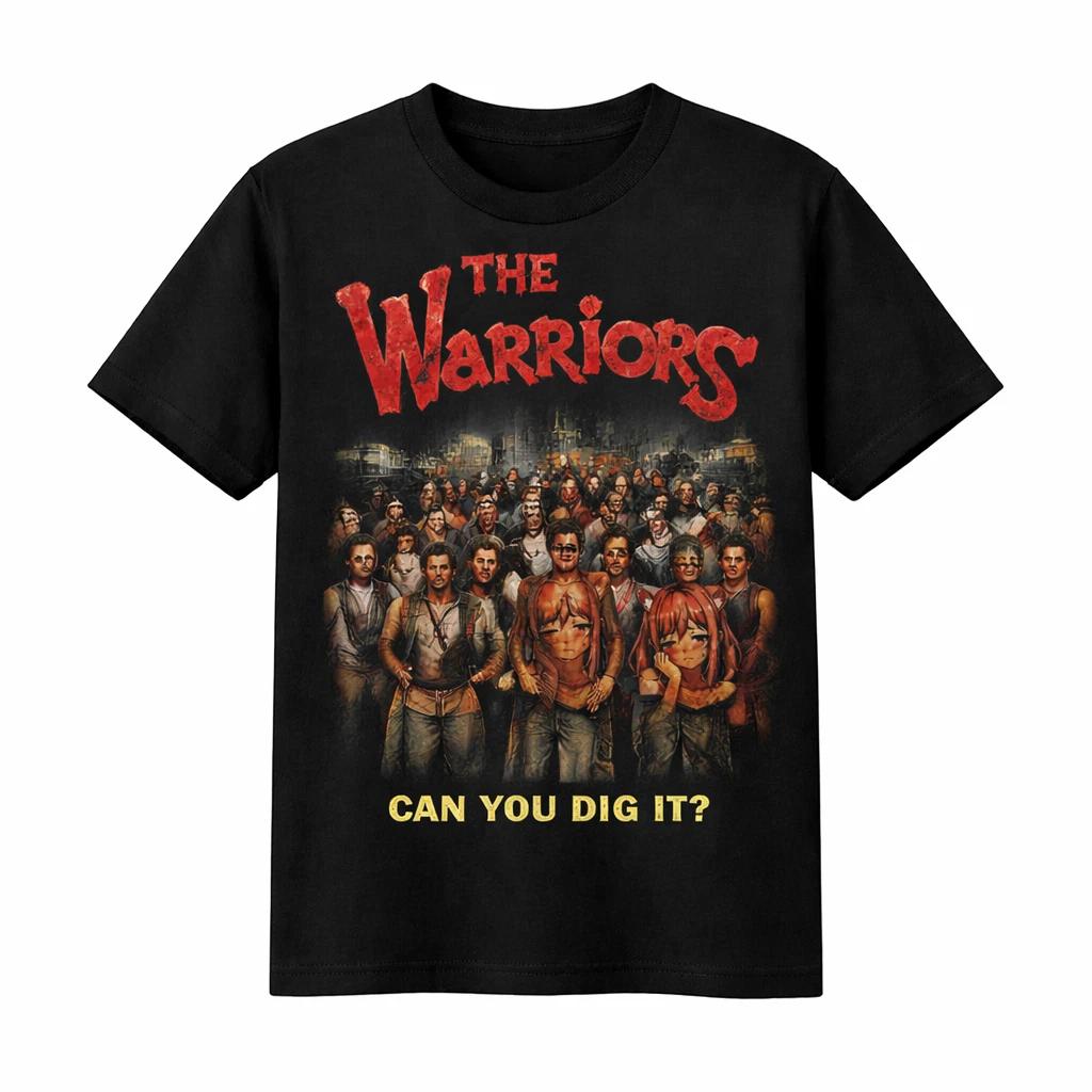 The Warriors Movie Shirt, Vintage Gang Film Tee, Classic Movie Poster XS