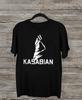 NOUVELLE Collection Kasabian T-shirt Manches Courtes Noir Toutes Tailles T-shirt Unisexe