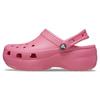 Crocs Women's Classic Platform Clog Hyper Pink Comfort Slip On 206750-6VZ