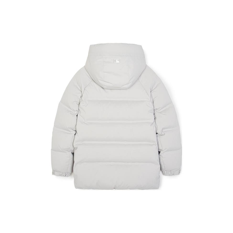 New MLB FW23 Down Jacket Unisex Light Gray 3ADJBS136-50GRL