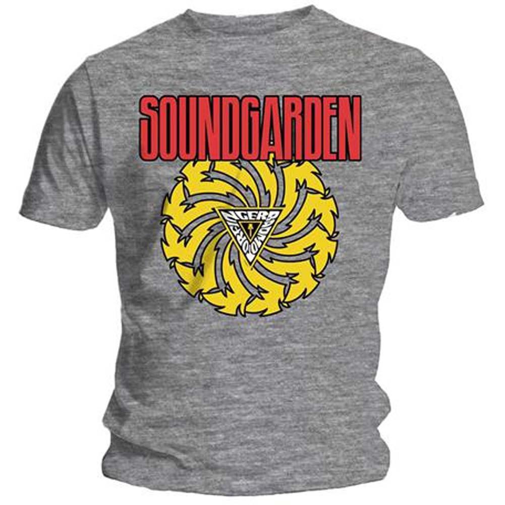Men s Soundgarden Bad Motor Finger T-shirt Small Grey M
