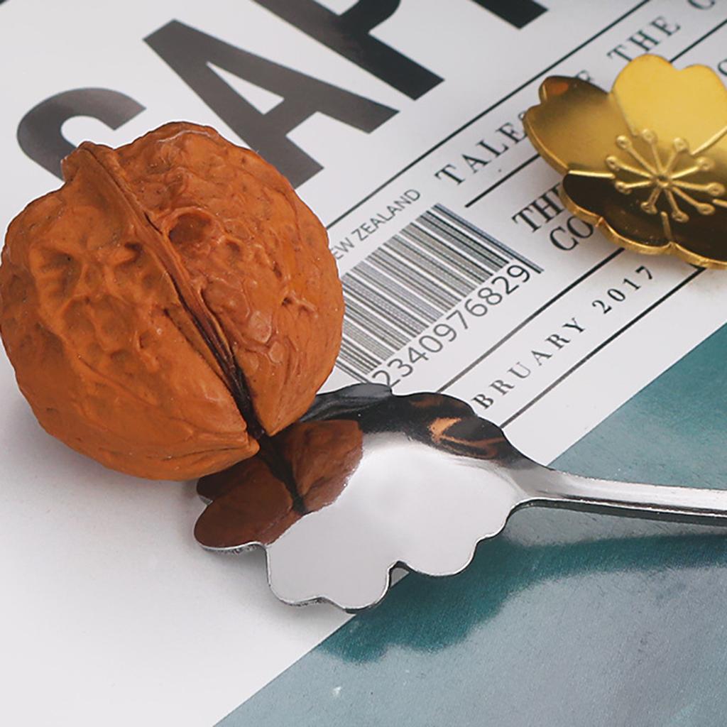 2-Piece Set Mixing Spoon 12.5cm Stainless Steel Sakura Coffee Spoon (without FDA Certificate)