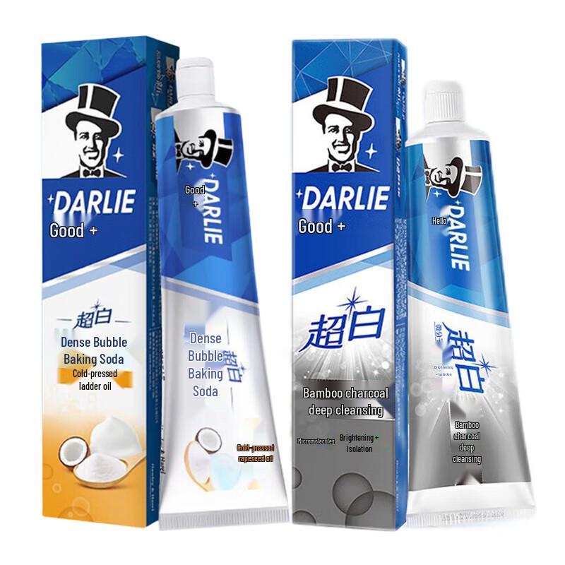 

Darlie Ultra White & Bamboo Charcoal Toothpaste 280g Combo