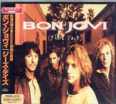 

CD BON JOVI - These Days PHCR1370 Mercury 1995 Япония Рок Б/У