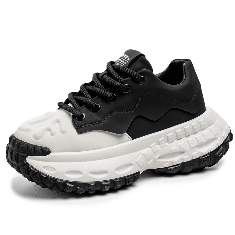 

Height-increasing men s shoes ins platform dad shoes sports trendy shoes spring and autumn new teen trend white shoes men 44
