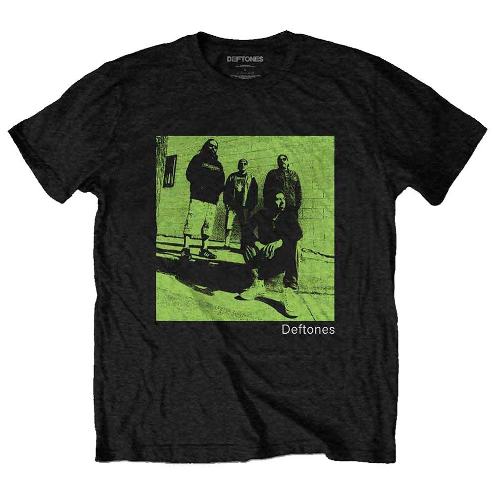 Deftones Green Photo T Shirt XL