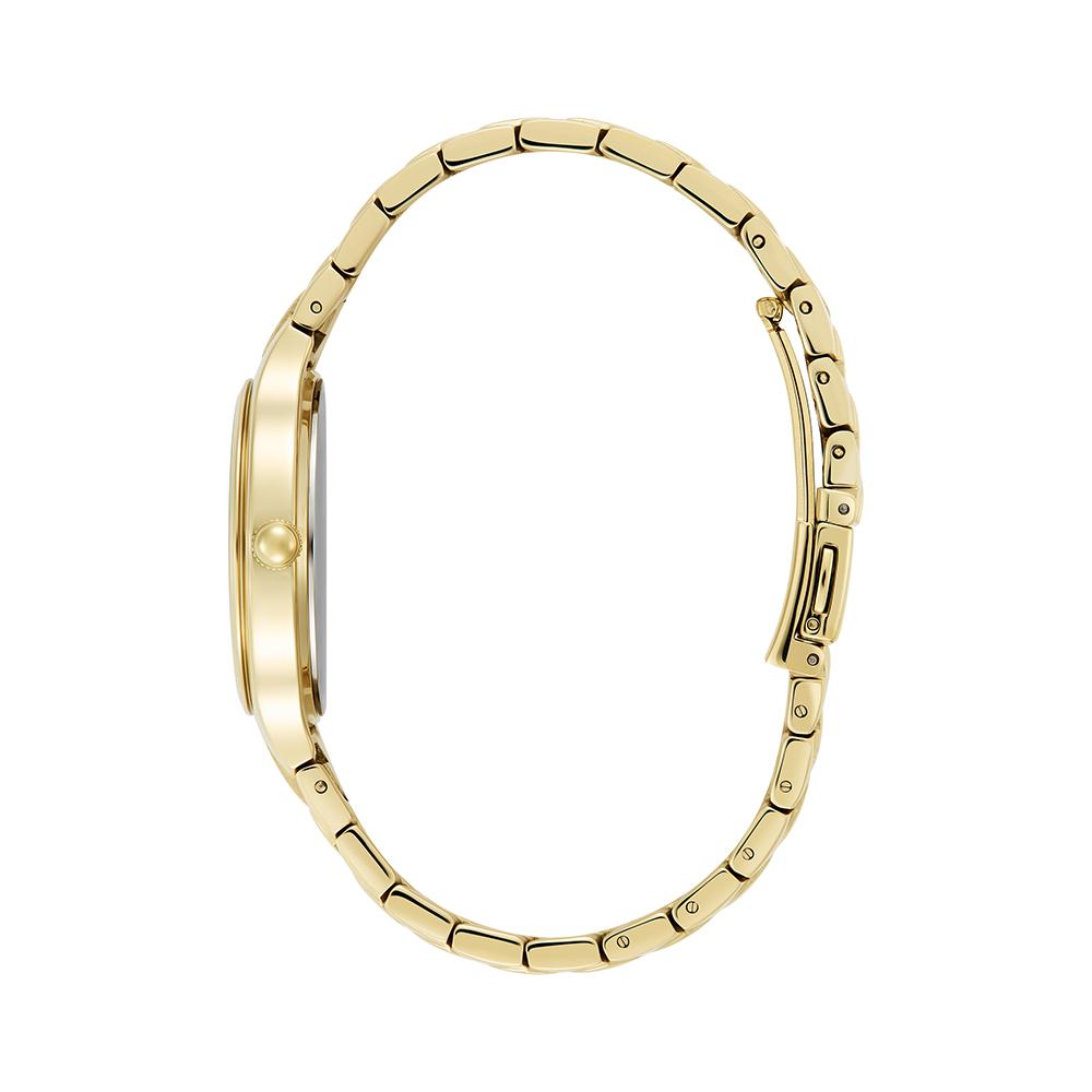 Ollibiabeoteun Gold Green Lea (24000209) Women'S Watch