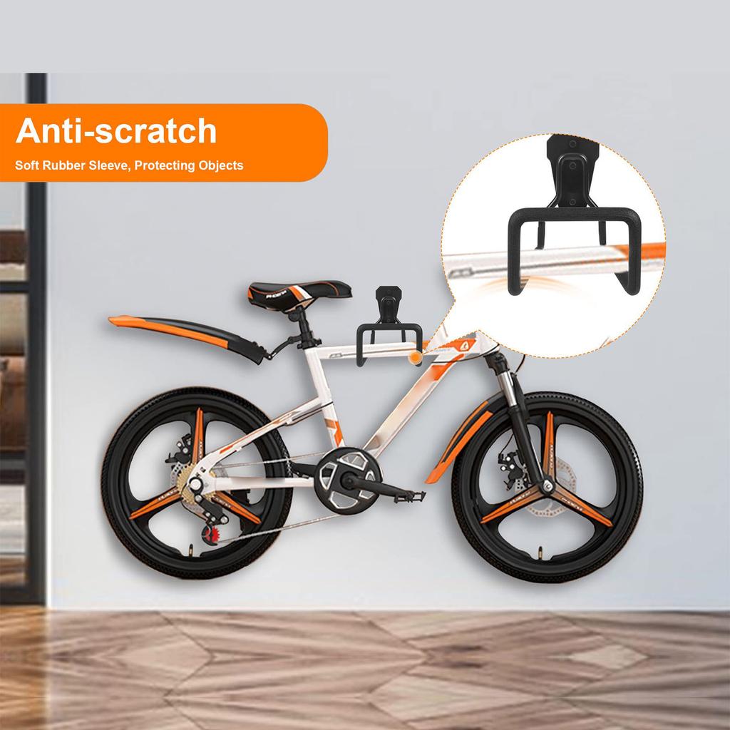2pcs Wall Mounted Garden Hose Storage Bracket High Load Capacity Garage Hooks Garden Tool Organization Accessories