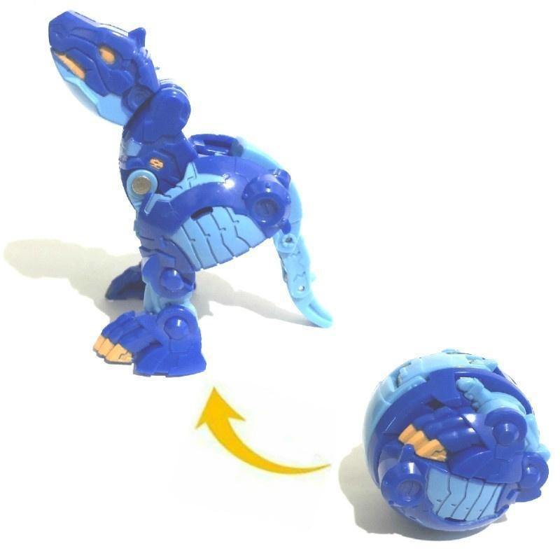 

Модернизированное деформированное яйцо тираннозавра 3,8 см Hyper Dragonoid Battle GameToy синий