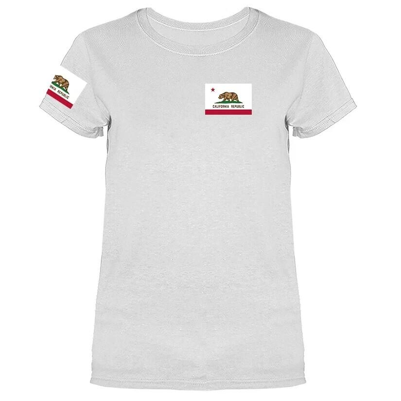 State of California Flag Crest Women s T-shirt Unisex T-Shirt XXXXL