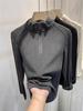 Classic Versatile Double-Sided Soft Brushed Long-Sleeve Base Layer Top - Warm & Stylish for Everyone!