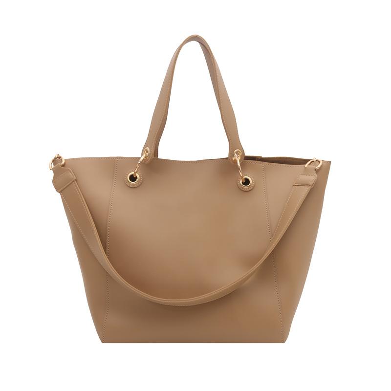 Bag Women's Bag New Retro Simple Bucket Bag Mother Bag Shoulder Handheld Women's Bag