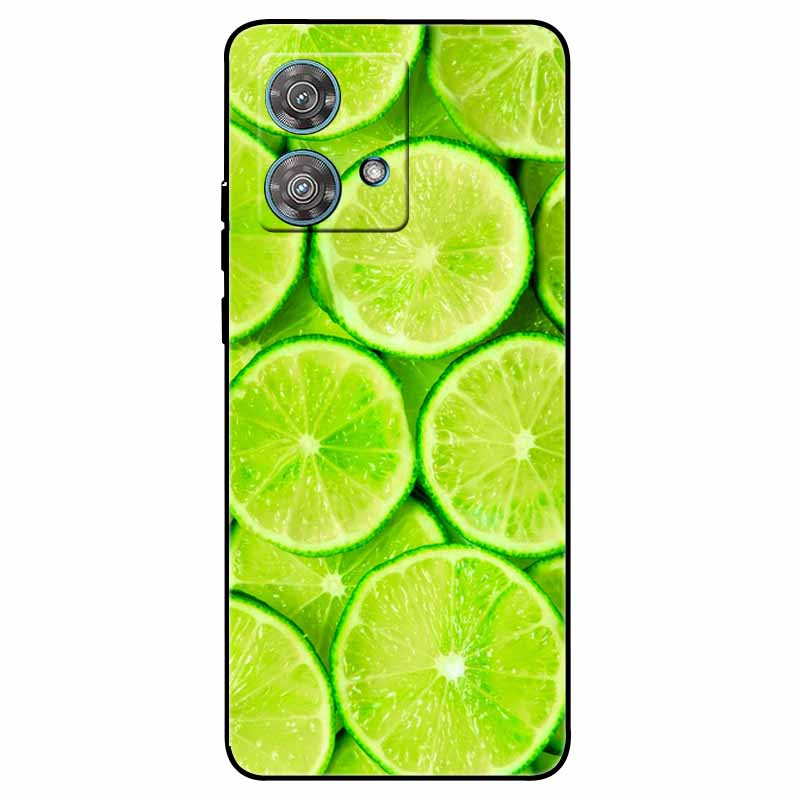Skirta Moto G84 5G dėklas Silikoninis Minkštas Spausdintas Katės Drugelio Telefono Dangtelis Motorola MOTO G84 TPU Dangtelis MotoG84 G 84 Madingas Maišelis
