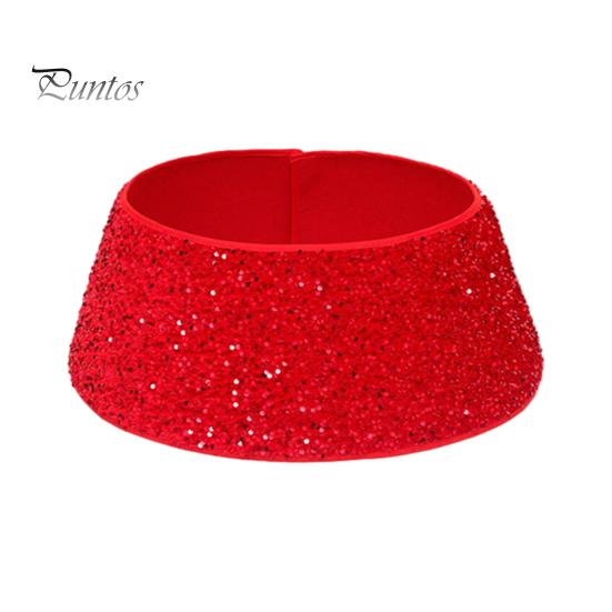 

Веселая рождественская елка Юбка с красными блестками елочная основа Коробка с воротником Декоративный реквизит Рождественская елка Коробка для ног Праздничное украшение Новогодние праздничные атрибуты красный