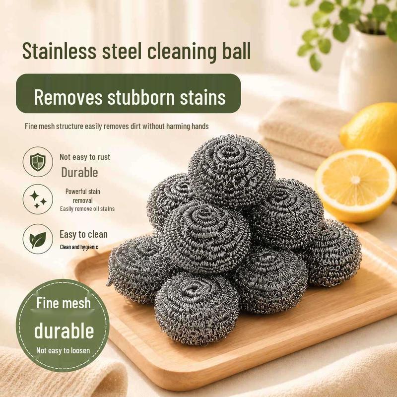 Individually Wrapped Stainless Steel Scouring Pads