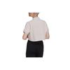 adidas Originals Short College Style Sports Short Sleeve Polo Shirt Women Tops Pearl-Crystal-Purple H56470