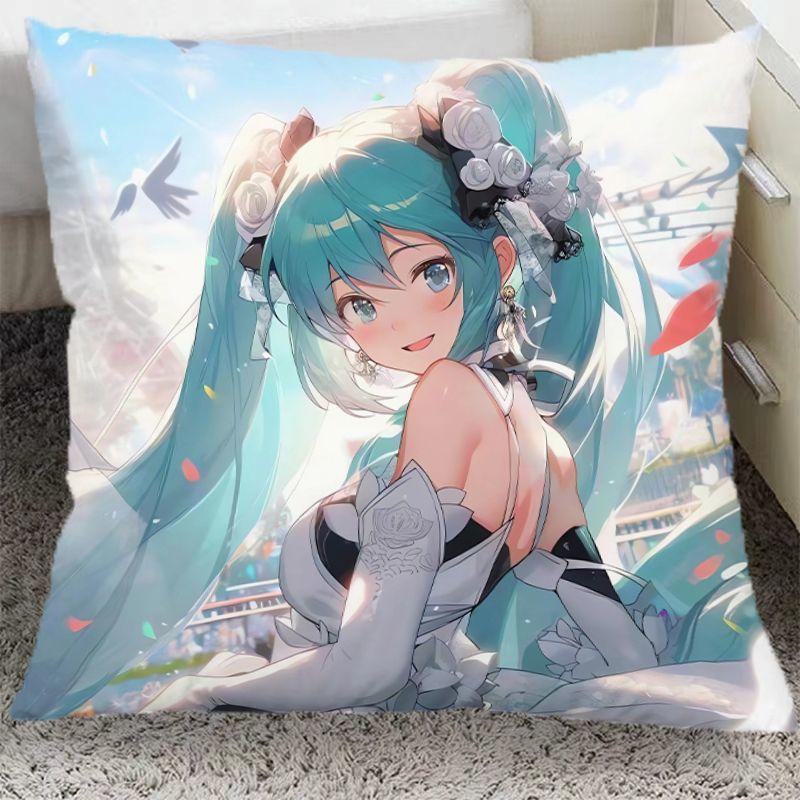 Hatsune Miku Periféria Dvojrozmerný Vankúš Študentská Izba Animácia Spálňový Vankúš Obývacia Izba Pohovka Vankúš Narodeninový Darček