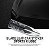 Car Side Fender Knife Stickers Emblem Badge Decals Trim Styling Logo For F2 Sline Q2 Q3 Q5 Q7 A1 A3 A5 A7 RS5 Quattro C5 C6 C7