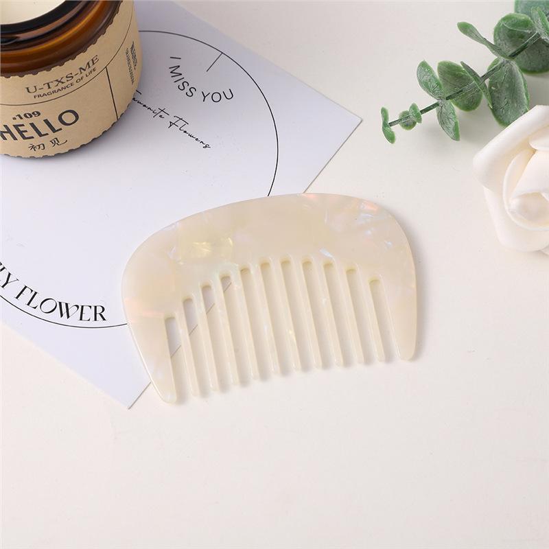 Acetic Acid Hair Comb Multi Color Portable Easy To Carry Small Comb Holiday Traveling Pocket Comb Hairdressing Styling Tools