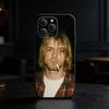 K-Kurt Singer C-Cobain Phone Case Silicone Black Soft For IPhone 17,16,15,14,13,12,11,SE,Plus Pro Max