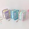 Colorful Cartoon PVC Clear Storage Bag Scratch Resistant Easy Organizer Display Holder For School Supplies Accessories