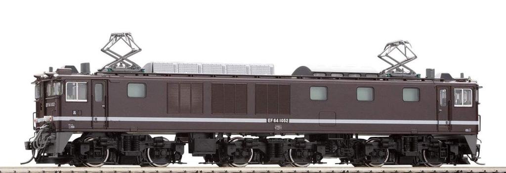 TOMIX HO Gauge EF64-1000 Type No. 1052, Brown, PS HO-2513 Railway Model, Electric Locomotive