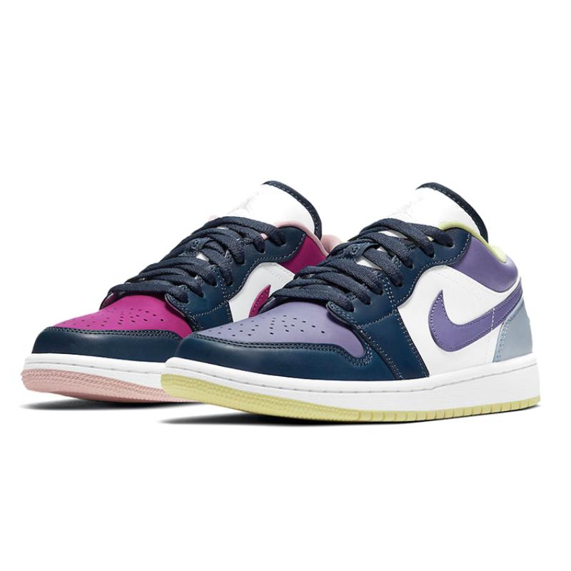 

Air Jordan 1 Low Se Mismatched Purple Magenta Women s Jordan DJ4342-400 36.5