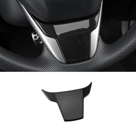 Steering Wheel Strip Panel Cover Trim For Honda Civic 10th 16- Bright Black