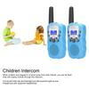 Children   Handheld Two Way Radio Transceiver LCD Kids Intercom Toy(2 Pieces )