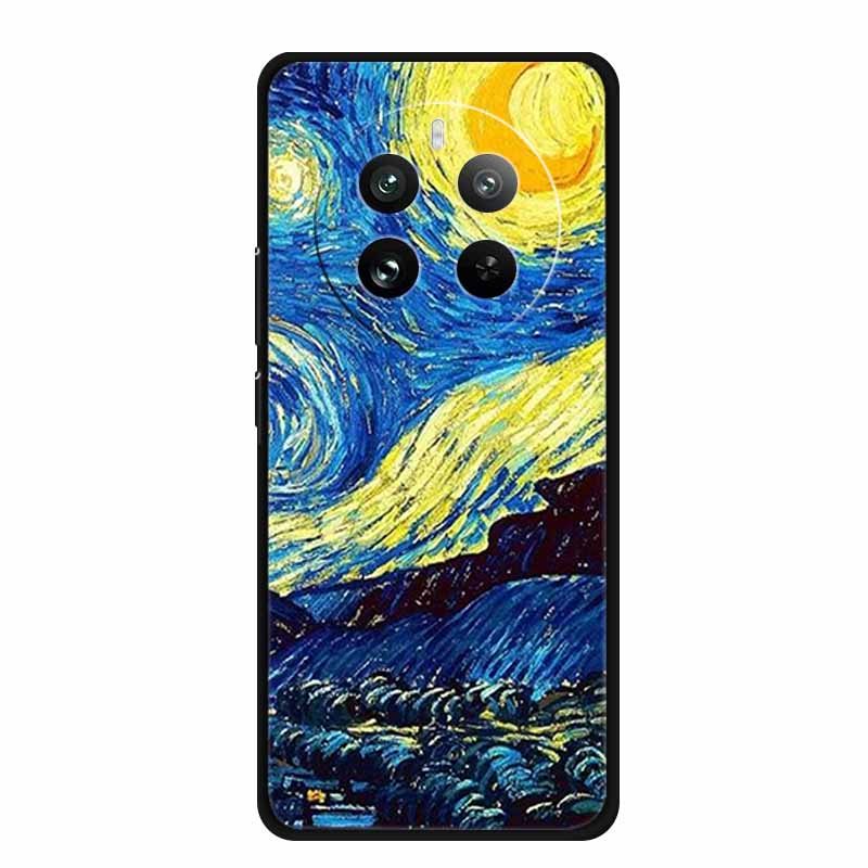 For OPPO Realme 12 4G Case TPU Animals Soft Silicone Back Cover Phone Cases For Realme12 4G Wolf Protective Original Cool Funda