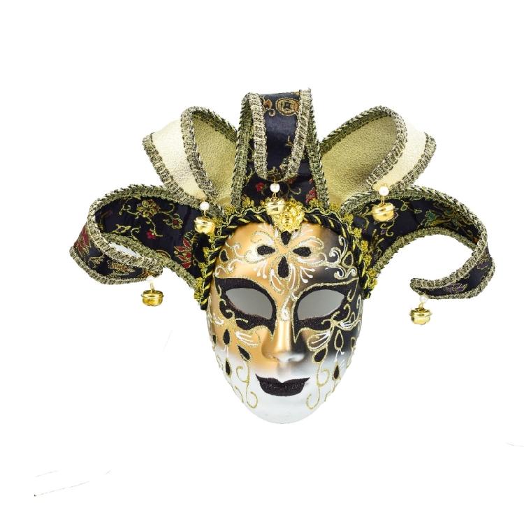 Masquerade Mask for Men Women Venetians Jester Mask Halloween Cosplay Party Costume Cosplay Mask for Wall Decorations