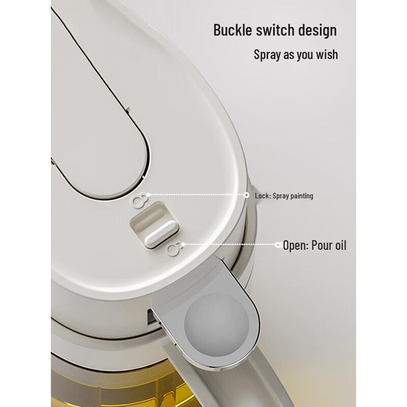 Dual-Use Oil Spray Bottle