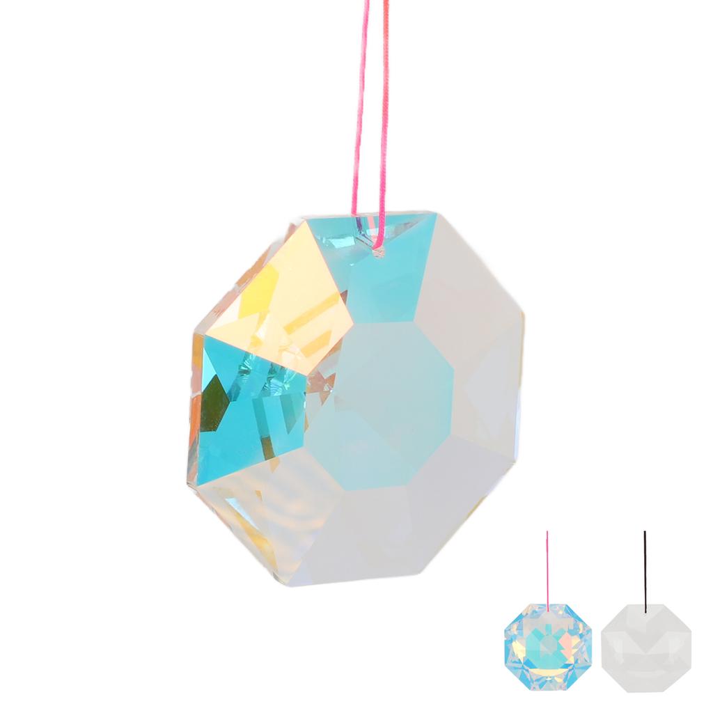 Hanging Crystal Suncatcher Multipurpose Exquisite Prisms Crystal Pendants Hanging Ornaments For Window Christmas Photography
