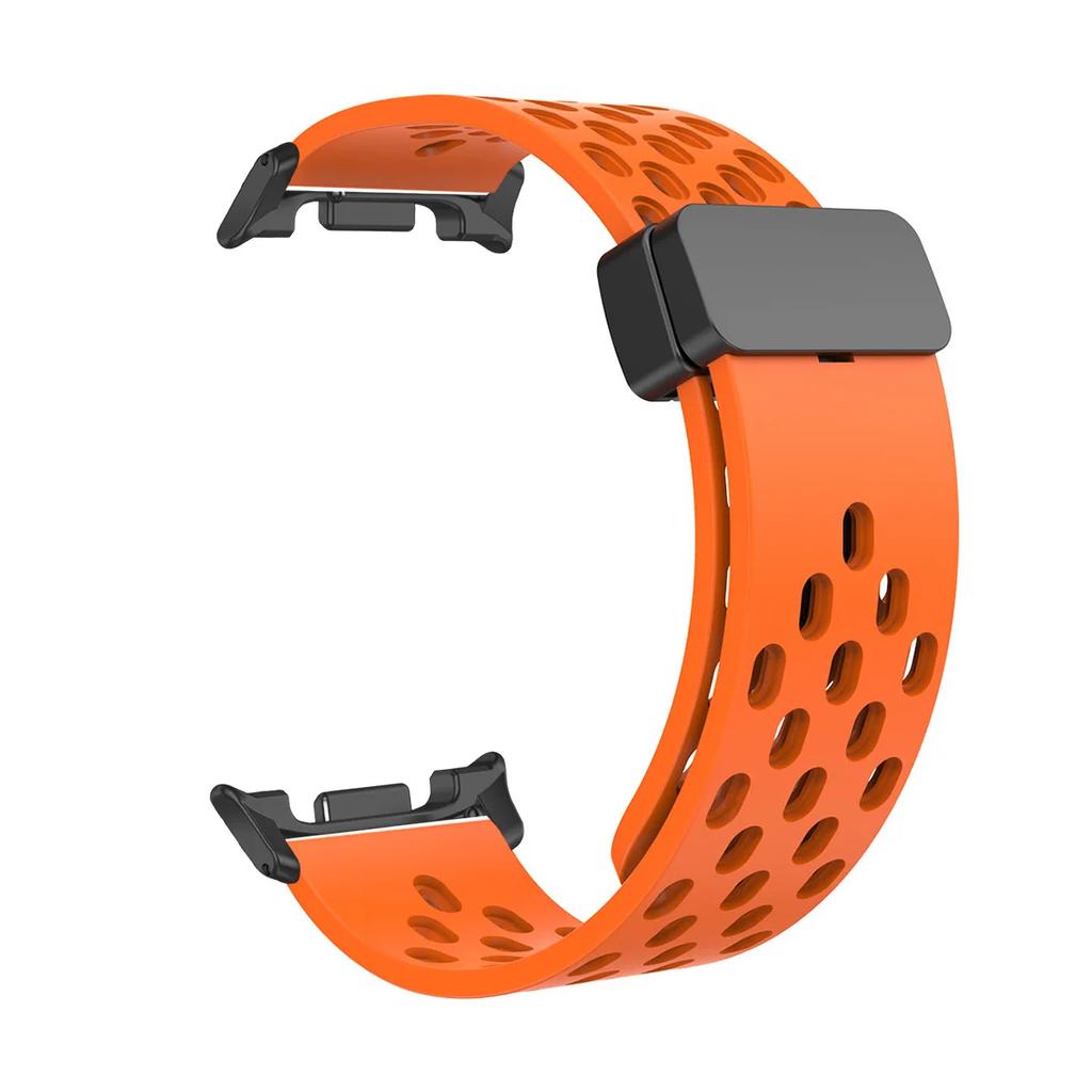 Magnetický řemínek pro Samsung Galaxy Watch 8 Classic 46mm Silikonový Sportovní Prodyšný Correa Náramek Galaxy Watch 8 44mm 40mm Řemínek