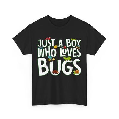 Bug Catcher Shirt, Just A Boy Who Loves Bugs Insects Lovers Men Boys T-shirt