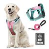 Large Dog Vest-Style Harness with Velcro & Shock-Resistant Leash