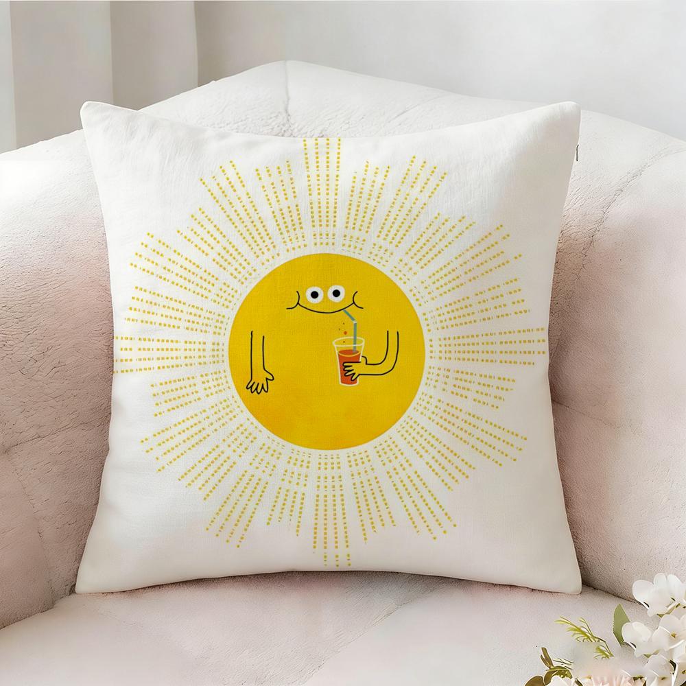 School Patterns For Children Pillow Case Pillowcase Doublesided Printed Sofa Cushion Bedroom Headboard Pillow