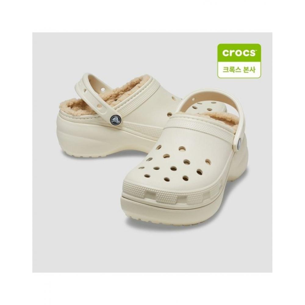 

Crocs Women Classic Platform Lined Clogs 207938 2y2 2Y2 Bonn/W9