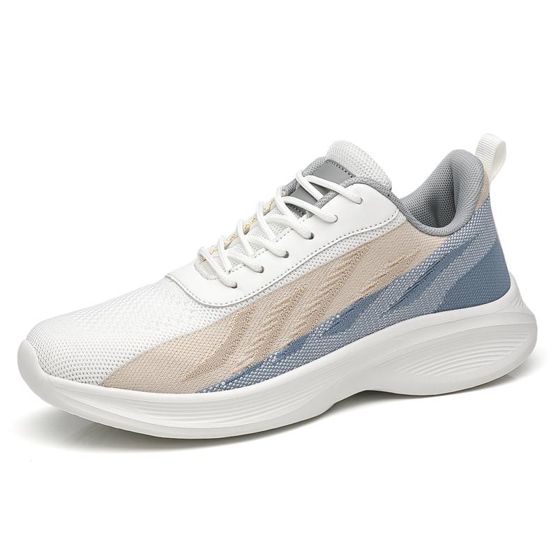 

New men s fashion spring and autumn breathable running casual sports shoes, flat shoes and loafers 47