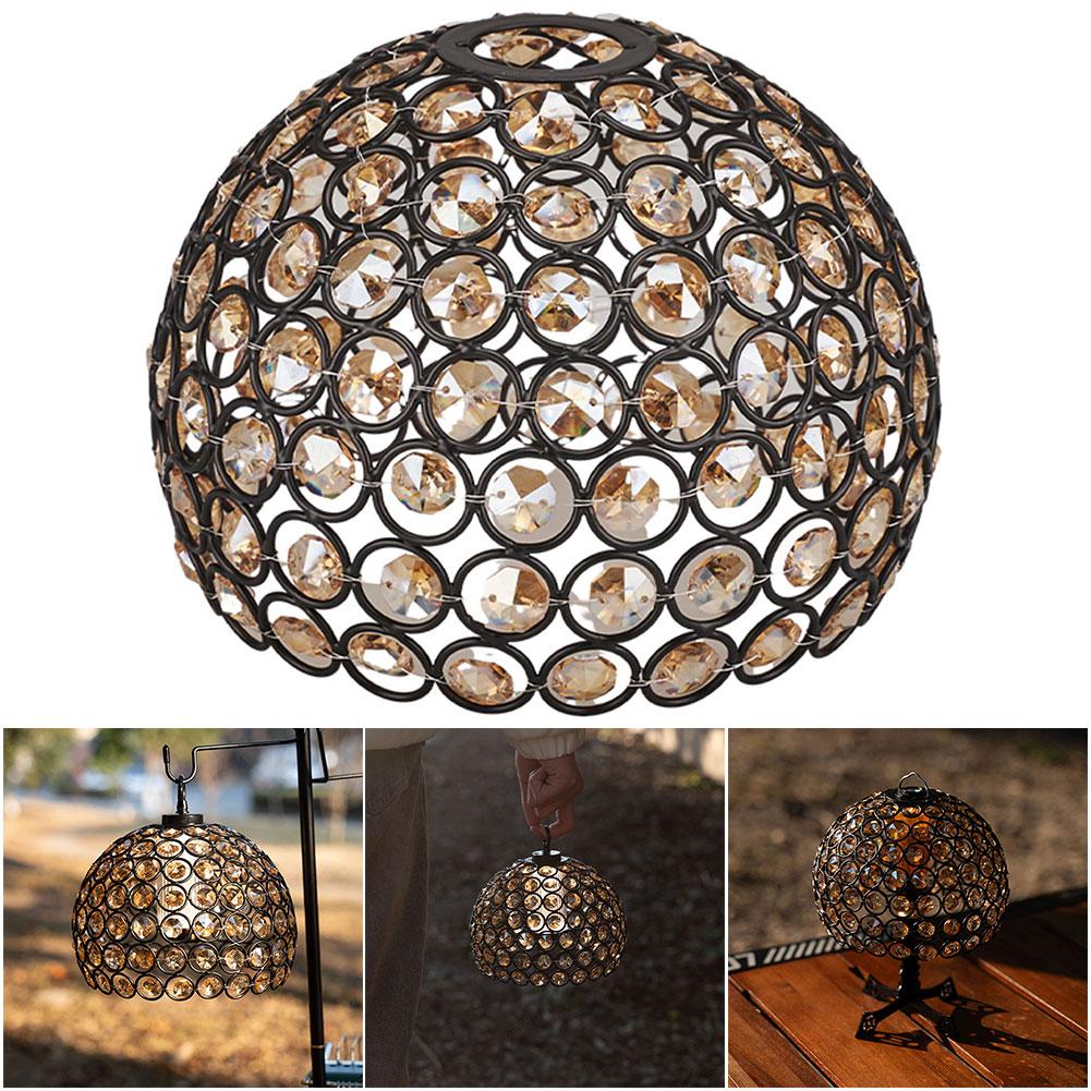 

Crystal Lampshade Atmosphere Lampshade Outdoor Camping Lantern Shade Decorative Lampshade for Goal Zero Lantern China Mainland