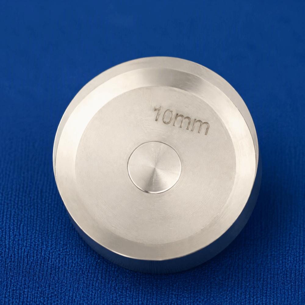 Stainless Steel Double-Sided Rivet Setter 10mm Size Button Installation Tool DIY Projects