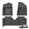 LUCKEASY Left Hand Drive for BYD Dolphin Smart Driving Edition 2025 TPE Car All -Weather Floor Mats Trunk Pad Accessories Black