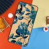 Tree Flower Bamboo Wood Case For Samsung Galaxy A56 A36 A16 A06 A13 A33 A53 A52 A32 A12 A54 A34 A14 A15 A35 A55 A17