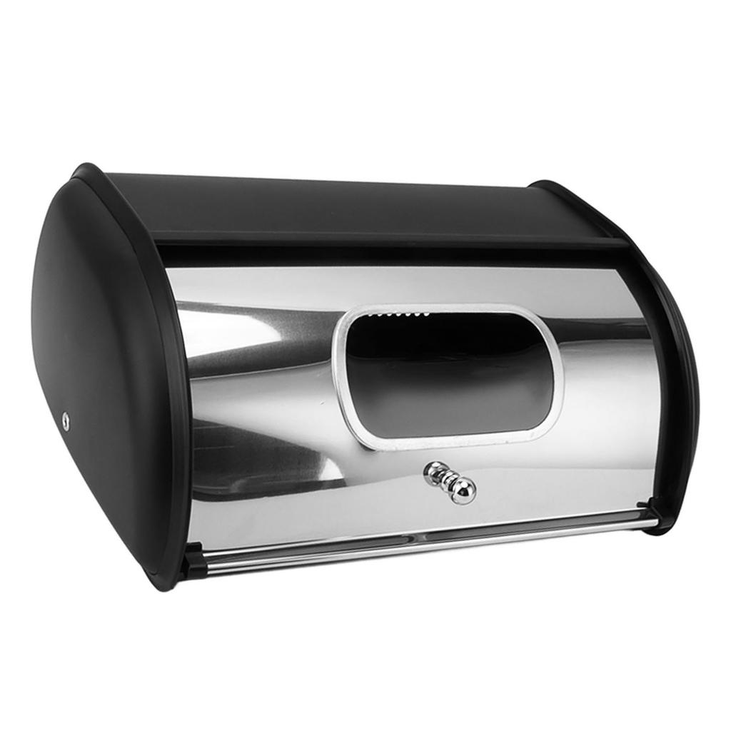 Bread Bin Bread Box Bread Holder Storage Container With Small Window for Kitchen Countertop