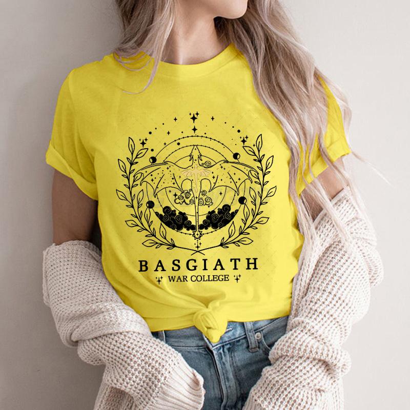 Funny Vintage Dragon Graphic Tshirt Women Fashion Onyx Storm Tshirt Summer Book Trend Short Sleeve FeUnisex Onyx Storm Shirt Tees