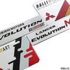 Car Emblem Aluminum Alloy Auto Fender Trunk Badge Stickers For Mitsubishi Ralliart ASX Eclipse Galant Mirage Montero L200 EVO UG2