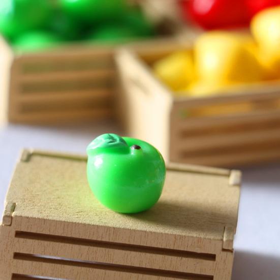 8 ks Domeček pro panenky Ovoce DIY Ručně vyráběné Pryskyřice Mini Jídlo pro domeček pro panenky pro Dekoraci