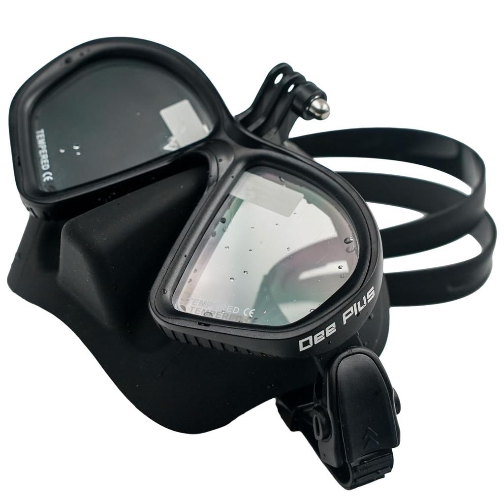 Dee Plus Diving Swimming Face Scuba Goggles for OSMO Hero Underwater Use with Camera Storage Bag Included Mask, Mask, Action/GoPro 7/6/5/4, Mount,