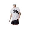 Puma Ss24 Pullover Girocollo Logo Manica Corta T-Shirt Uomo T-Shirt Bianco 678086-02