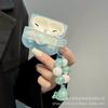 ins wind cartoon blue dolphin suitable for Apple second generation protective case AirPods1 earphone case Pro1 protective case
